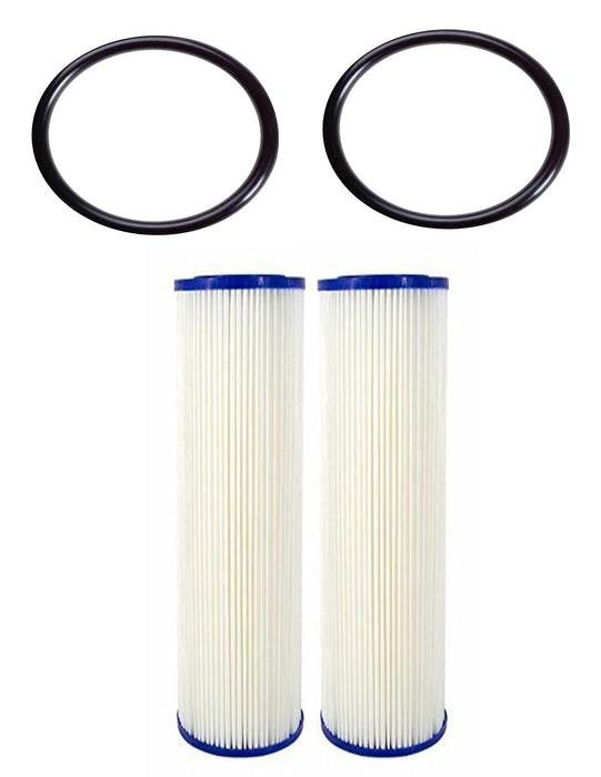 CFS Pleated Sediment Filters – 2 Pack – 5 Micron – 20 x 4.5 – Fits ECP5-BB, AP810-2