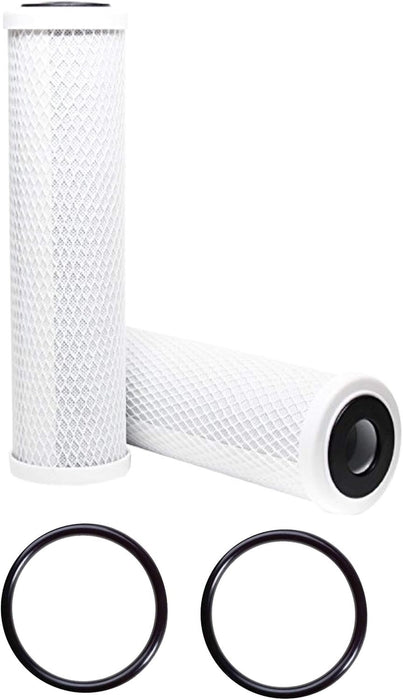 CFS – 10” Activated Carbon Water Filter Cartridge Compatible with Watts 202000 Models – Remove Bad Taste and Odor – Whole House Replacement Filter Cartridge – 5 Micron