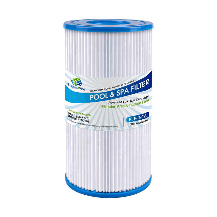 Filters4you - F4Y- PLF-INTA Pool Filter Compatible with 28603EG, 28637EG, 28635EG, 28671EG, 58603E, 58604E, 56635E, 56636E, 56638E & 58623 Filter Pumps or Krystal Clear Filter Cartridges