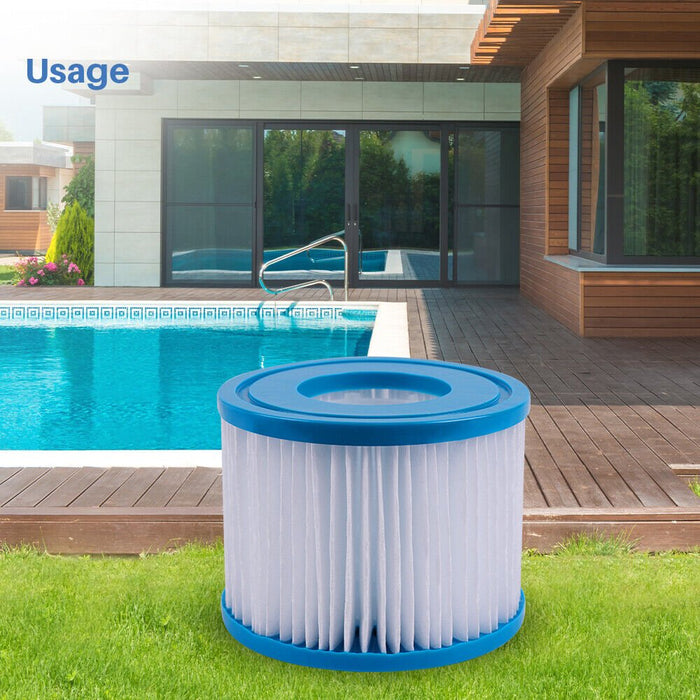 Filters4you- F4Y- PLF-BWVI Pool Filter Cartridges, 6 pack