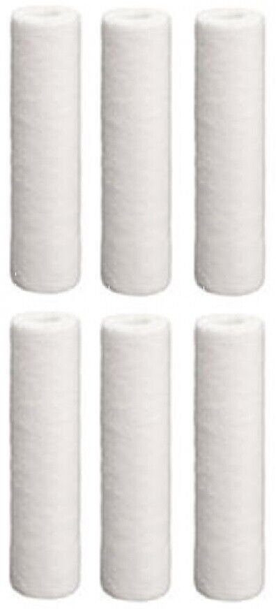 Fits Hydronix SDC-25-1005 5 M 10 x 2.5 Sediment Water Filter Cartridge 6 Pack
