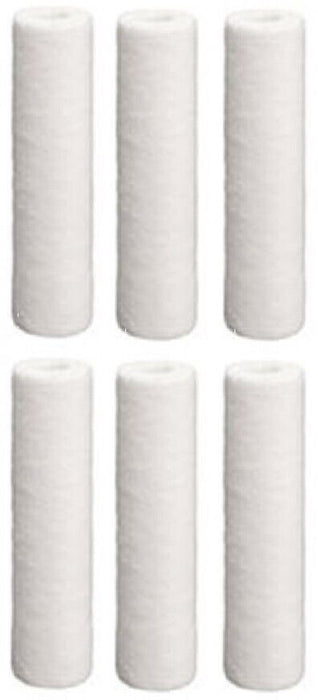 Fits Hydronix SDC-25-1005 5 M 10 x 2.5 Sediment Water Filter Cartridge 6 Pack