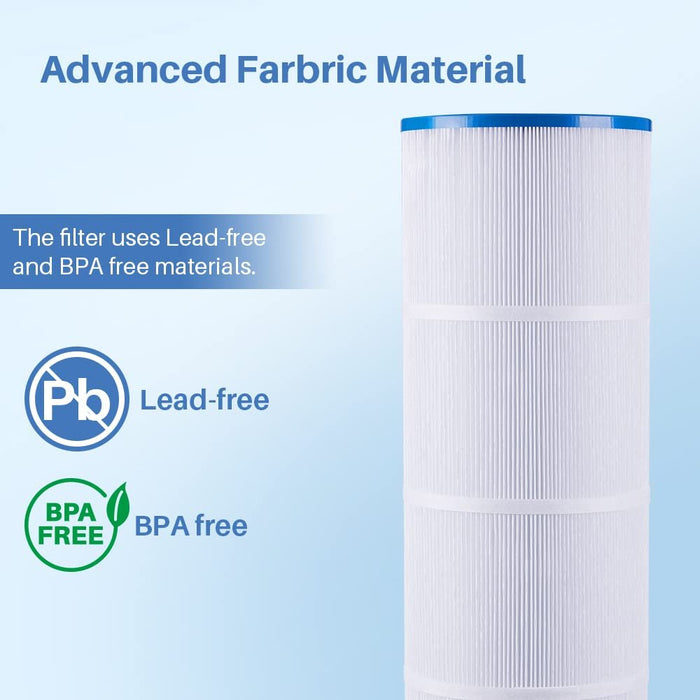 Filters4you- F4Y- PLFPCC130 Pool Filter Replacement for 130 sqft 520, CCP520 & R173578, PCC130 & PCC130-PAK4, C-7472 Filter Cartridges, 1 Pack