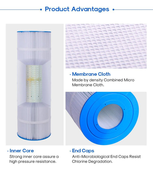 Fits Pleatco PWW50P3 Cartridge Filter Access Skimmer Waterway 6CH-940 2 2-6 Pack