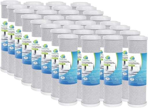 CFS Carbon Block Water Filters – 32 Pack – 1 Micron – Fits Hydro Life 52418, C-2471