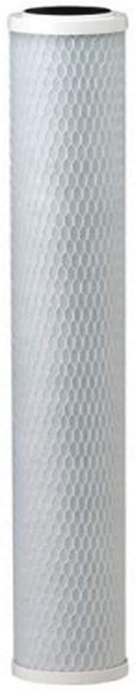 CFS – 1 Pack Carbon Block Water Filter Cartridge Compatible with CG53-20S Models – Removes Bad Taste & Odor – Whole House Replacement Filter Cartridge – 20" Bowl Drop-in Systems – White
