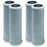 CFS – 4 Pack Carbon Block Water Filter Cartridge Compatible with Flow-Pur 8, WCBCS-975-RV Models – Removes Bad Taste and Odor – Whole House Replacement Filter Cartridge – 10“ x 2.5”