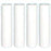 CFS – 4 Pack Spun Polypropylene Sediment Water Filter Cartridges Compatible with Campbell SED-P5 Models – Removes Bad Taste and Odor – Whole House Replacement Filter Cartridge – 5 Micron