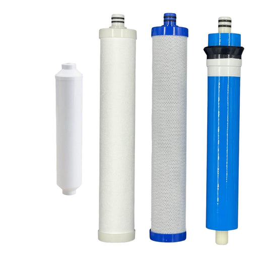 CFS Replacement RO Filter Set – 4 Pieces – Carbon, Sediment and Inline – Fits AC-30