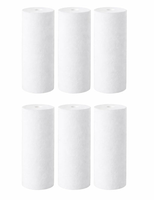 CFS Dual Gradient Sediment Filters – 25/1 Micron – 10" x 4.5" – Fits Pentek DGD-2501