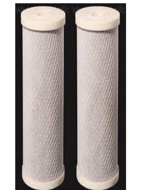 CFS COMPLETE FILTRATION SERVICES EST.2006 Compatible to EPM-20BB Carbon Block Filter Cartridge, 20" x 4-5/8", 10 Microns 2 PACK