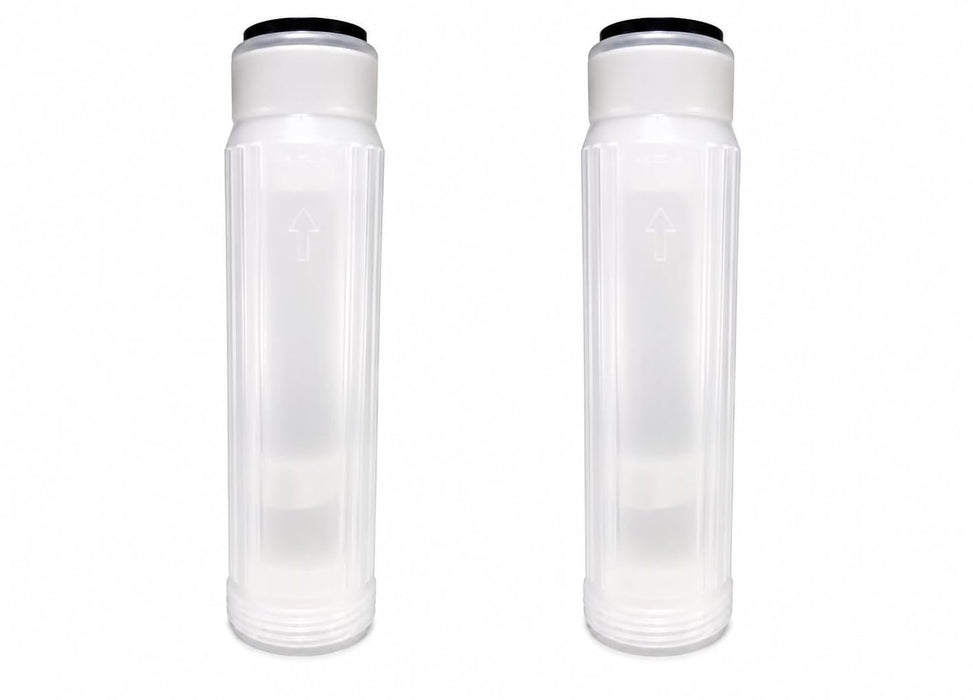 CFS Clear Refillable DI Media Cartridge – 10" x 2.5" – RO/DI & Aquarium