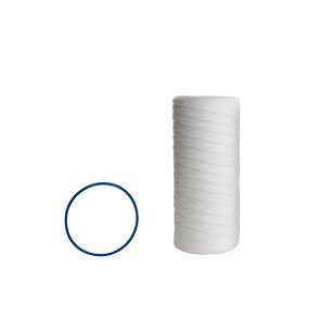CFS – 1 Pack Sediment Water Filter Cartridge with O-Ring Compatible with 10" Pelican Water Replacement & PC-100 EZ Models – Removes Bad Taste – Whole House Replacement Filter Cartridge – 5 Micron