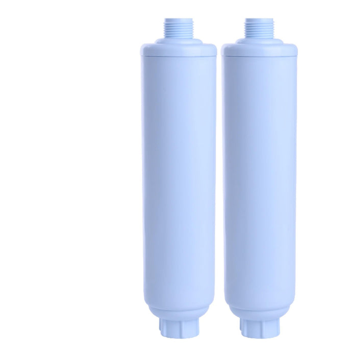 CFS – 2 Pack Inline RV Water Filter Compatible with WCBCS-975-RV, 40043 Models – Camping Essentials for Fresh Drinking Water – New & Advanced RV Inline Water Filter – GAC & KDF Water Filter – White