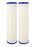 CFS COMPLETE FILTRATION SERVICES EST.2006 Compatible Ideal H2O 728810, 22125 filter10-Inch by 2-Inch Stealth-RO100/200 Compatible Cleanable Sediment Filters 2 Pack