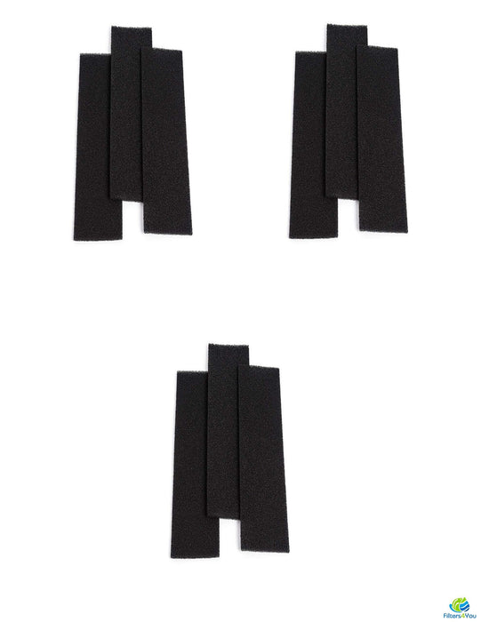 Carbon Register Vent Air, Odor & Dust Filters 3 Pack 12" x 16" by CFS