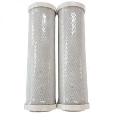 CFS – 2 Pack Carbon Water Filter Cartridges Compatible with RIF-5 Models – Remove Bad Taste & Odor – Whole House Replacement Filter Cartridge – 0.5 Micron – White