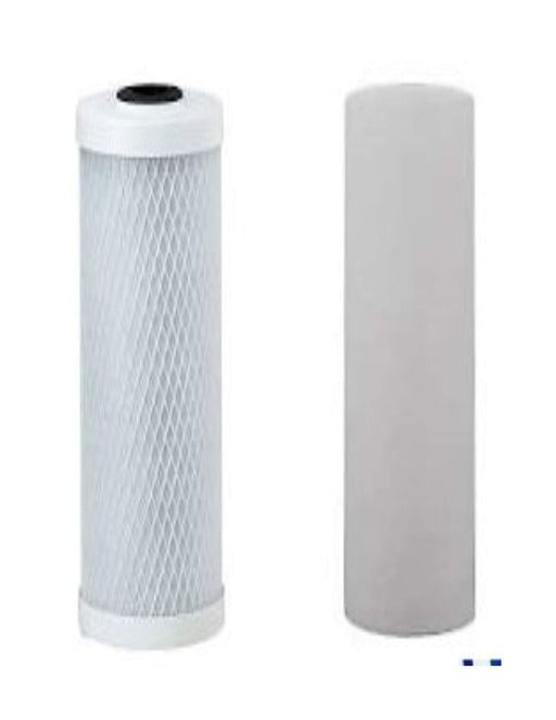 CFS – 2 Pack Water Filter Set Includes Sediment & Carbon Cartridge Compatible with 560088, 520022, 560030, WP2-LCV, 415 RO, W560033 Models – Remove Bad Taste – Replacement Filter Cartridge – 5 Micron