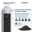 Hydronix ICF-10 Inline Coconut GAC Water Filter – 2000 Gal – 1/4" NPT