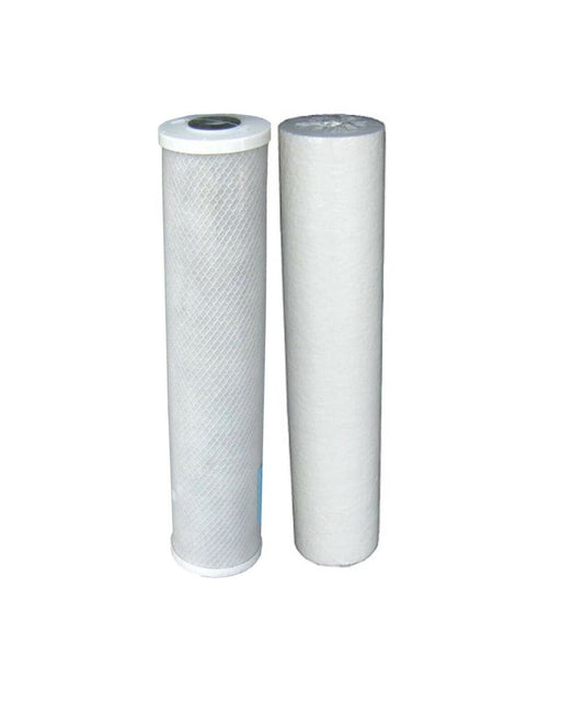 Big Blue 20"x4.5" Whole House Sediment + Carbon Water Filter Cartridge