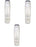 10" x 2.5" Clear Refillable Cartridge for DI Resin and Other Media Residential or Aquarium DI or RO/DIby CFS