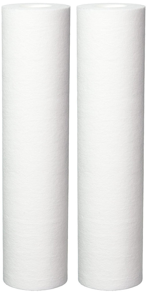 CFS – 2 Pack Spun Polypropylene Sediment Water Filter Cartridges Compatible with SED-P5 Models – Remove Bad Taste & Odor – Whole House Replacement Water Filter Cartridge, 5 Micron -White