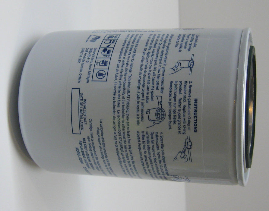 General Filters 2630 Water Separator Replacement Cartridge – Fits R2000