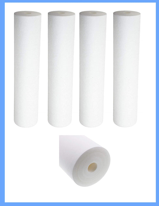 CFS – 4 Pack Whole House Sediment Water Filter Cartridges Compatible with American Plumber WPD-110 Models – Reduce Bad Taste and Odor – Whole House Replacement Filter Cartridge – 5 Micron