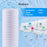 CFS Sediment Water Filter Cartridge – 3 Pack – 5 Micron – 9.75" – Fits Campbell HDSC5