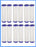 CFS – 12 Pack Pleated Sediment Water Filter Cartridges Compatible with Pentek S1 Models – Remove Bad Taste and Odor – Whole House Replacement Filter Cartridge – 20 Micron – 10" x 2.5"