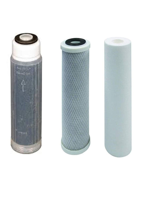 CFS RODI Replacement Filter Kit – 10" – Sediment, Carbon & Color-Indicating DI