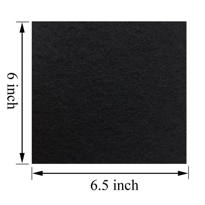 6 Pieces Activated Carbon Filters Cat Litter Boxes Charcoal Filter Cat