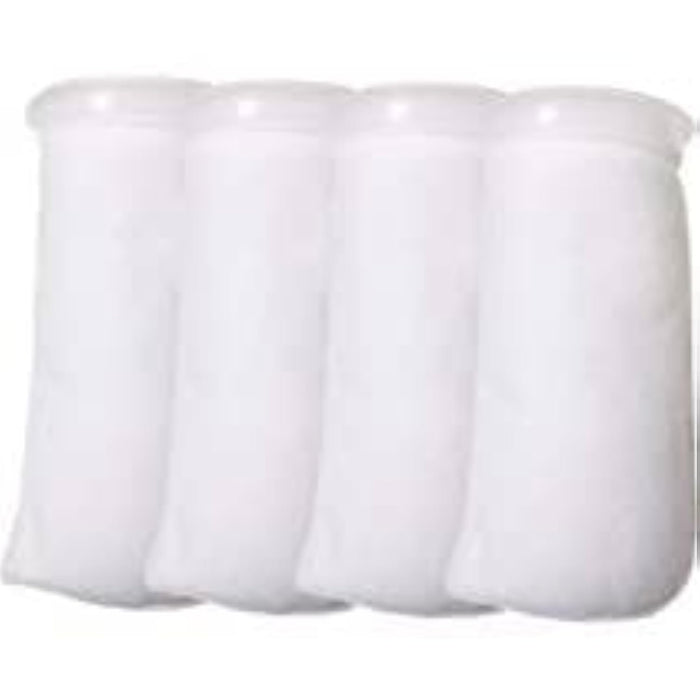 Filters4you Aquarium Felt Filter Socks – 4" Ring x 9.5" – 200 Micron – 2 or 4 Pack