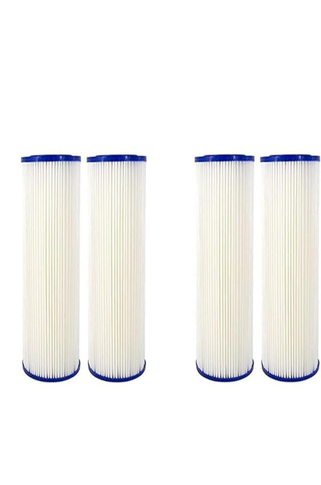 CFS Pleated Water Filter Cartridges – 4 Pack – 20 Inch – Fits EQ-304-20, EQ-PFC.35
