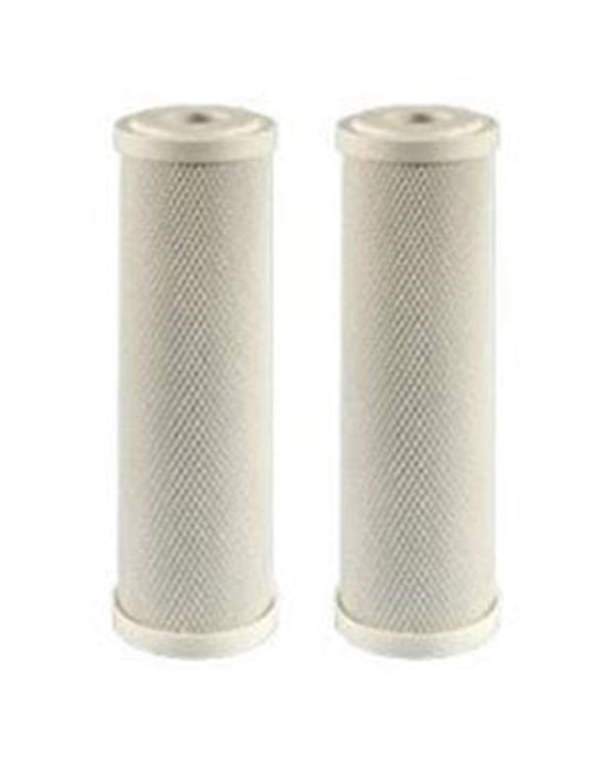 CFS – 2 Pack Activated Carbon Block Water Filter Cartridges Compatible with Ecosoft Countertop Filter Models – Removes Bad Taste and Odor – Whole House Replacement Water Filter Cartridge