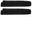 CFS Microwave Charcoal Filter – 2 Pack – 2-1/2" x 11" x 1/4" – Fits 5304440335