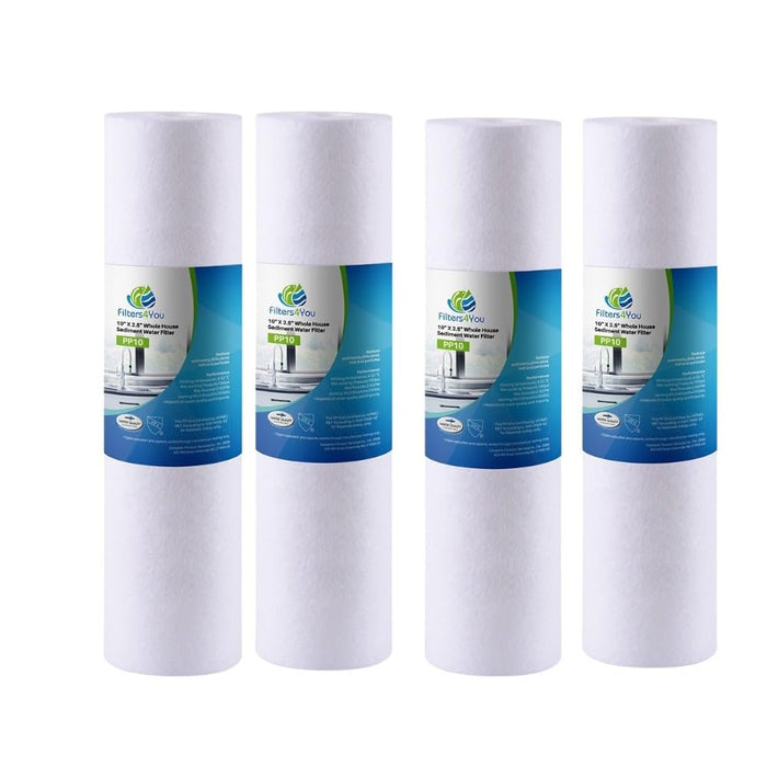 CFS – 4 Pack Melt-Blown Household Water Filter Cartridges Compatible with HDX HDX4CF4, HDG2BS4, HDG2VS4 Models – Remove Bad Taste and Odor – Whole House Replacement Filter Cartridge – 5 Micron