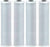 CFS – 5 Micron Mini Full House Replacement Water Filter Cartridges Compatible with RCFS120 Models – Remove Bad Taste & Odor – Whole House Replacement Water Filter Cartridge, 4 Pack, White