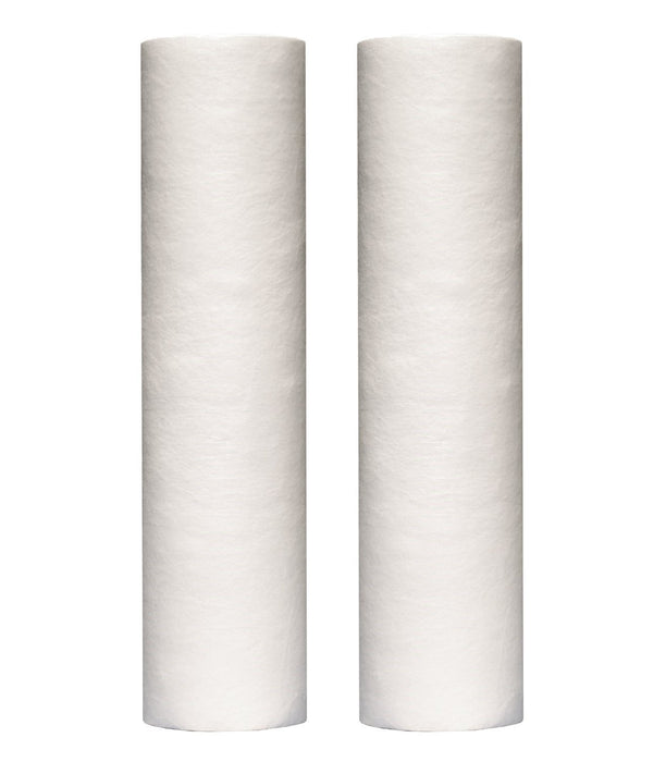 CFS – 12 Pack Whole House ‎Polypropylene Sediment Water Filter Cartridge Compatible with 10" Filter Housings Models – Removes Bad Taste and Odor – Replacement Filter Cartridge – 9.75" x 2.5"