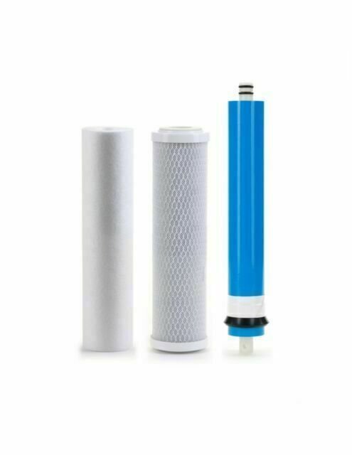 10PK of Big Blue 1 Micron 20" x 4.5" Sediment Water Filter Cartridge by CFS