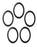 CFS O-Ring – 5 Pack – Fits American Plumber W34-OR, Pentek 151120