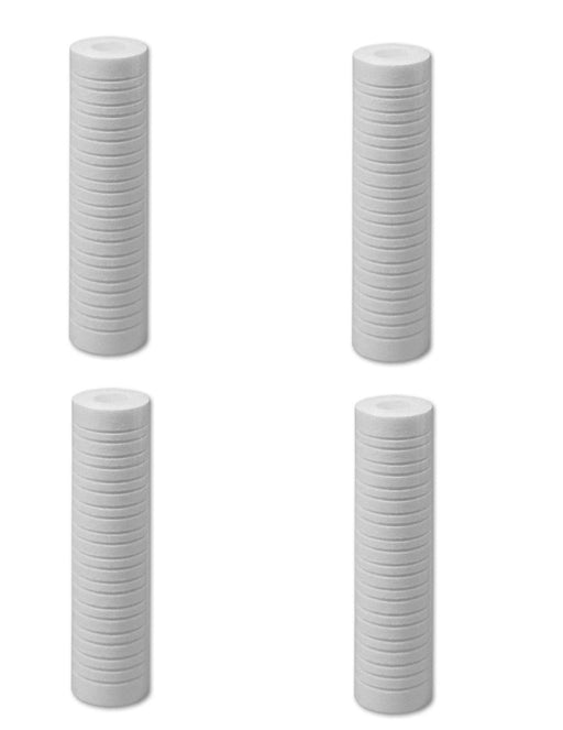 Compatible for WHKF-GD05, FXWTC, AP110 Grooved Filters, KW2510G 5 Micron Dirt Sediment Water Filter Cartridge