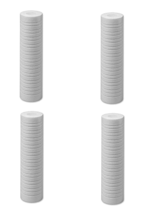 Compatible for WHKF-GD05, FXWTC, AP110 Grooved Filters, KW2510G 5 Micron Dirt Sediment Water Filter Cartridge