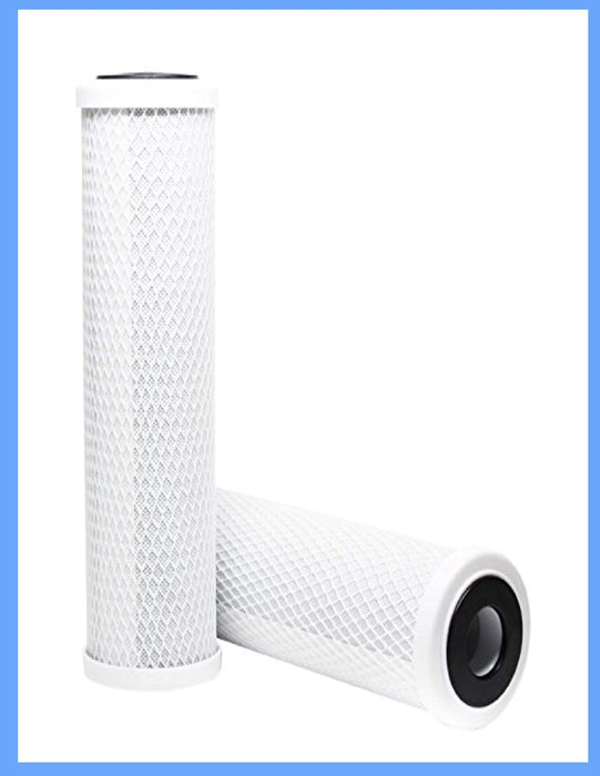 CFS – 2 Pack Activated Carbon Block Water Filter Cartridges Compatible with WaterPur CCI-10-CLW Models – Remove Bad Taste – Whole House Replacement Filter Cartridge – Universal 10" Cartridge
