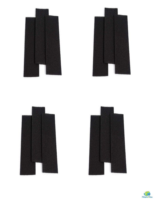 Carbon Register Vent Air, Odor & Dust Filters 3 Pack 12" x 16" by CFS