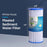 CFS Pleated Sediment Filter Cartridges – 2 Pack – Fits W30PEHD, FXHSC, GXWH40L