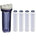 CFS 10" Water Filter Set – 5 Pack – Housing & Carbon Cartridges – Fits 10CLW12
