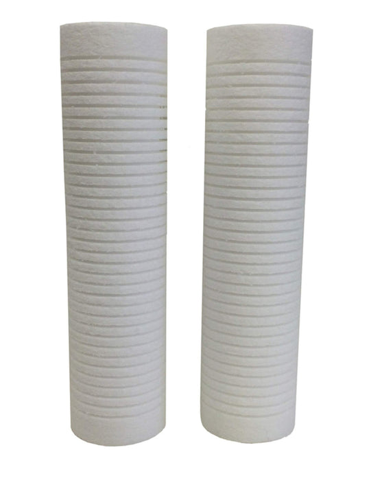 CFS – 2 Pack Universal Heavy/Coarse Water Filter Cartridges Compatible with AquaPure AP124 Models – Remove Bad Taste and Odor – Whole House Replacement Filter Cartridge – White