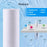 CFS – 4 Pack Whole House Sediment Water Filter Cartridges Compatible with American Plumber WPD-110 Models – Reduce Bad Taste and Odor – Whole House Replacement Filter Cartridge – 5 Micron