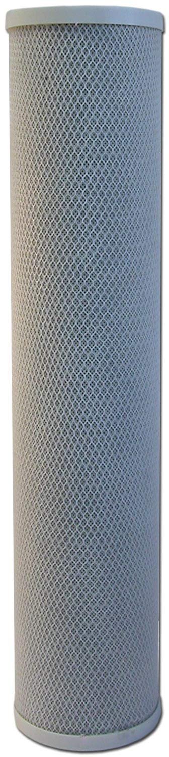 CFS COMPLETE FILTRATION SERVICES EST.2006 Carbon Water Filter | 20" Size (4.5" Dia. x 20"L) | Whole House or Commercial Water Treatment | Chlorine, Taste and Odor Removal